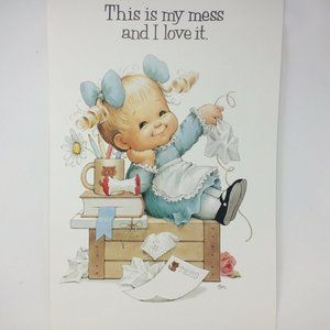 Holly Hobbie Style Poster This Is My Mess